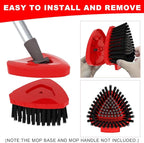 Small 2 Pack Scrub Brush Head ONLY - Image 4