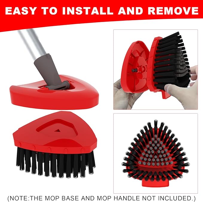 Small 2 Pack Scrub Brush Head ONLY - Image 4