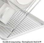 Youeon Foldable Dish Drying Rack - Image 5