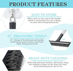 Floor Scrub Brush with Long Handle - Image 4