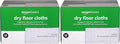 Amazon Basics Dry Floor Cloths | Clean Dust & Dirt | Pet Hair Removal | 64 by AmazonBasics