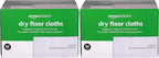 Amazon Basics Dry Floor Cloths | Clean Dust & Dirt | Pet Hair Removal | 64 by AmazonBasics