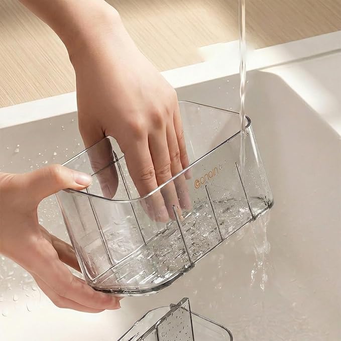Toothbrush Holder for Bathroom Wall Mounted, 5 Slots Acrylic Toothbrush and - Image 7