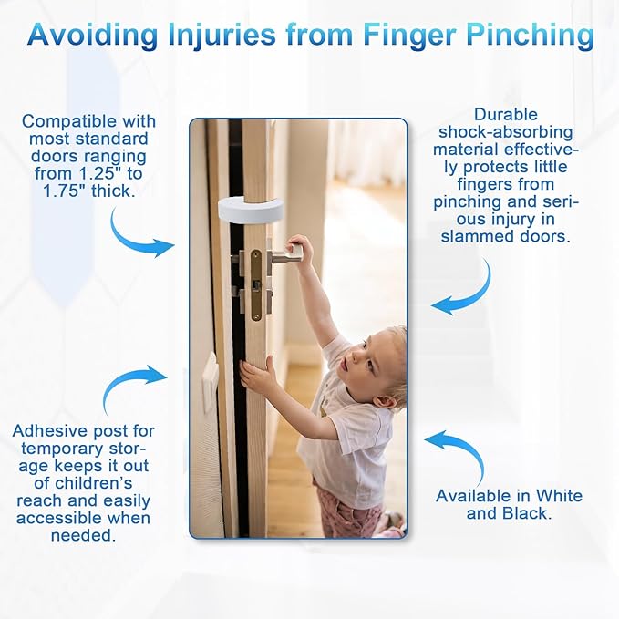 8 Pcs Premium Door Pinch Guard - Image 7