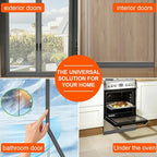 Door Draft Stopper for Bottom of Door, Adjustable Weather Stripping Door Seal - Image 8