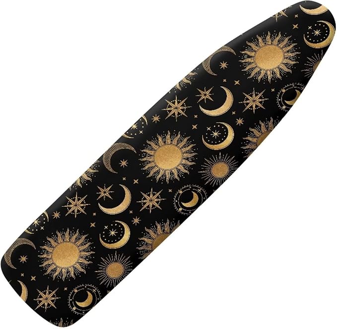 Moon Design Ironing Board Cover and Pad Stretch 15x54 Full Size Thick Heavy by Oamsistay