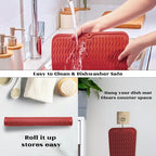ZLR Silicone Dish Drying Mat 12" x 12" Square - Image 4