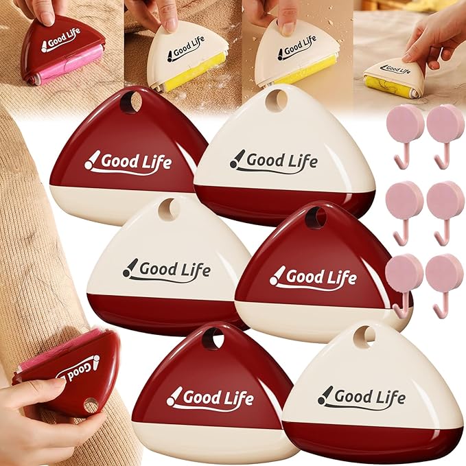 Good Life Lint Roller, Portable Washable Lint Roller, Washable Reusable Lints by Unknown