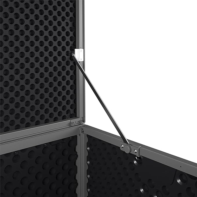 Cosco Outdoor Living 88180BGY1E Cosco Outdoor Patio Storage, Extra Large, 180 Gallons, Charcoal Deck Box, Black/Gray - Image 8