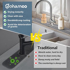 Faucet Mat for Kitchen Sink, Rapidly Absorbing Diatomite Fast Drying Stone - Image 6
