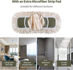 Eyliden Dust Mop with Reusable Washable Pads - Image 4