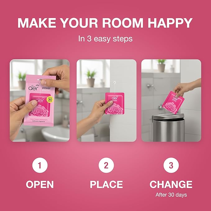 Godrej Aer Power Pocket Bathroom Fragrance - Image 8