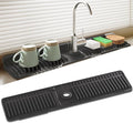 Faucet Mat for Kitchen Sink, 24 Inch Longer Silicone Sink Splash Guard by SOCORIA
