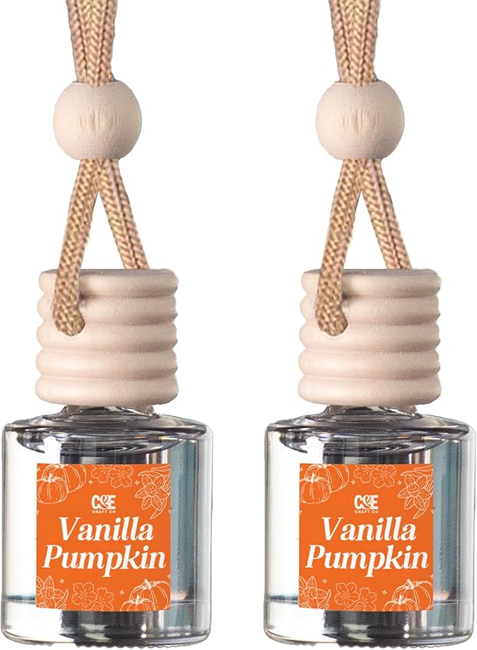 C&E Craft Co Hanging Car Air Freshener Diffuser 2 Pack, Long Lasting Fragrance by CECraftCompany