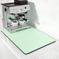 Rnivvi Coffee Mat, Hide Stain Rubber Backed Absorbent Dish Drying Pad by Rnivvi