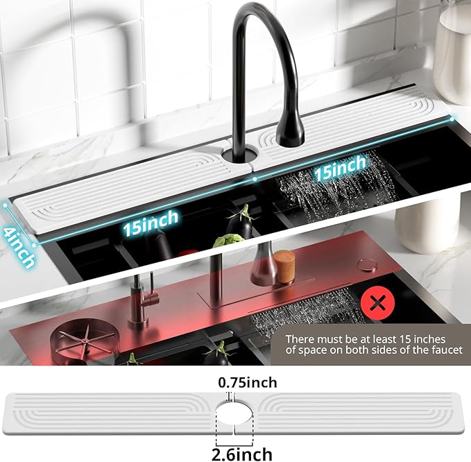 Faucet Mat for Kitchen Sink - Image 2