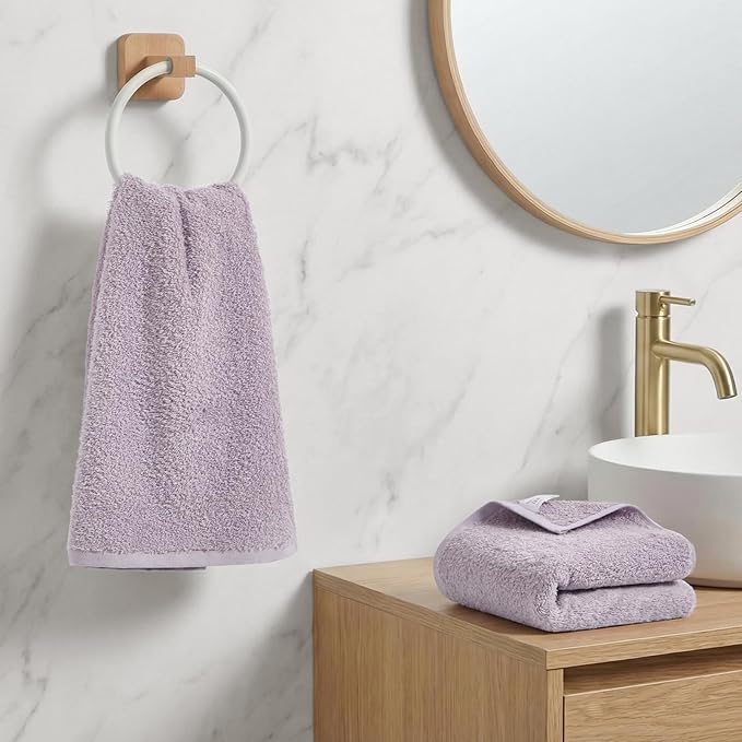REDKISS 2-Pack Luxury Hand Towels, 16x32 Inch 450 GSM 100% Cotton, Super Soft - Image 6