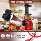 Cord Organizer for Kitchen Appliances 10Pcs Black Cord Winder Cord Keeper Cord - Image 2