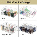 Clear Tea Bag Organizer, Dresser Organizers Drawer Organzier Storage Container - Image 3