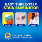 Tide To Go Stain Remover Wipes for Clothes, Instant Laundry Travel Stain & Spot - Image 5