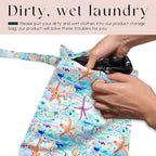 Wet Bag for Swimsuit, Beach Travel Essentials Wet Dry Bag, for Sunscreen - Image 3