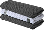 Infinitee Xclusives Premium Kitchen Towels – Pack of 3, 100% Cotton |15 x 25| by InfiniteeXclusives