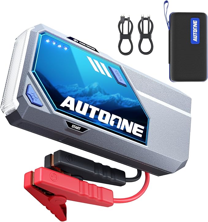AUTOONE M5 8500A Car Jump Starter 12V Battery Jumper Starter Portable 168W DC by AUTOONE