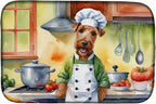 Caroline's Treasures DAC6267DDM Irish Terrier The Chef Dish Drying Mat by CarolinesTreasures