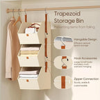 Collapsible Hanging Closet Organizer - Image 3