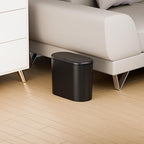 3.17 Gallon Thin Small Black Bathroom Trash Can - Image 7