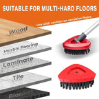 Small Spin Mop Replace Head Base + Scrub Brush - Image 5