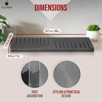 Stone Dish Drying Mat for Kitchen Counter – Diatomaceous Earth Drying Mat | - Image 4