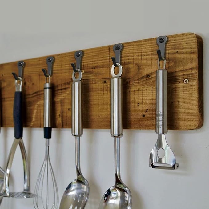 15Pack Heavy Duty Iron Wall Coat Hooks | Mug Hooks - Image 4