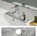 Kitchen Sink Splash Guard: Kitchen Faucet Mat, Diatomaceous Earth Sink Faucet by FUYAHA