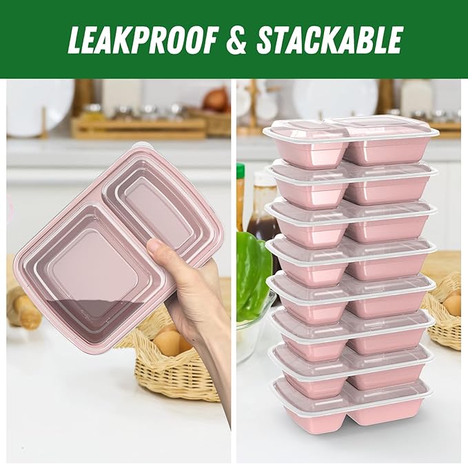 50 Pack 28 oz Meal Prep Containers Reusable - Image 4