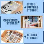 Blosssound 15 Pcs 5.12 Tall Drawer Divider Adjustable Drawer Organizer DIY - Image 6