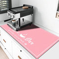 Absorbent Coffee Mat, Fashion Dish Drying Mat by CooRug