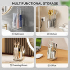 Toothbrush Holders for Bathrooms, 3 Slots Detachable Electric Toothbrush Holder - Image 7