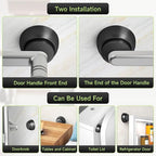 2PCS Door Stopper Wall Protector - Image 6