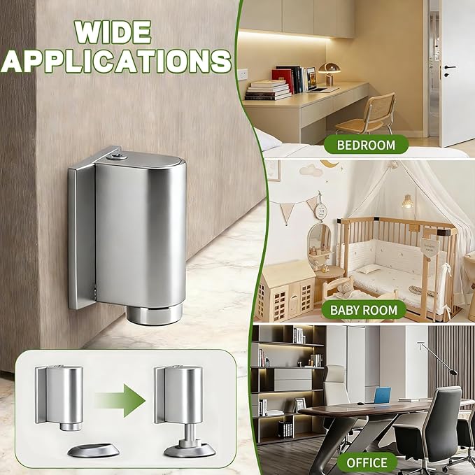 2026 New Door Wedge Stopper, Upgraded Magnetic Doors Stoppers - Image 7