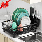 MOUKABAL Dish Drying Rack, Dish Rack, Stainless Steel Dish Racks - Image 8