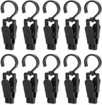 10 PCS Super Strong Plastic Swivel Hanging Hooks Home Swivel Laundry Clips by Unknown