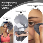 Orighty Washcloths 96 Pack, Ultra Soft Face Cloths 12 x 12 inch, Absorbent & - Image 5