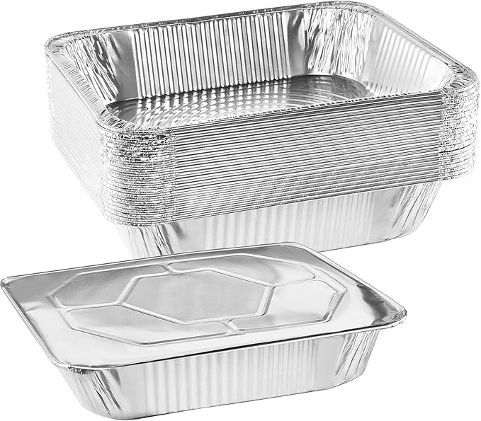 NYHI 9x13 Disposable Aluminum Foil Pans by NYHI