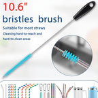 Water Bottle Cleaner Brush，Bottle Brush Tube Cleaning Lab Set - Image 4