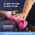 Microfiber Cleaning Wholesale Cloths | Size 12" x 12"| All Purpose Microfiber - Image 4