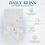 DAN RIVER 6-Pack Premium Hand Towels - Image 3