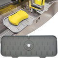 Kitchen Faucet Sink Splash Guard, Silicone Water Catcher Mat – Sink Draining by Gosmol