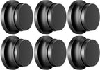 6PC Door Stoppers for Wall, 1.65 x 0.9 Inch Door Knob Wall Protector by Sckeinwg