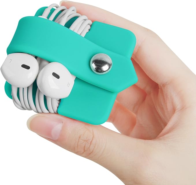 Cord Organizer Tangle-Free Earphone Organizer Headphone Earphone Cable - Image 3